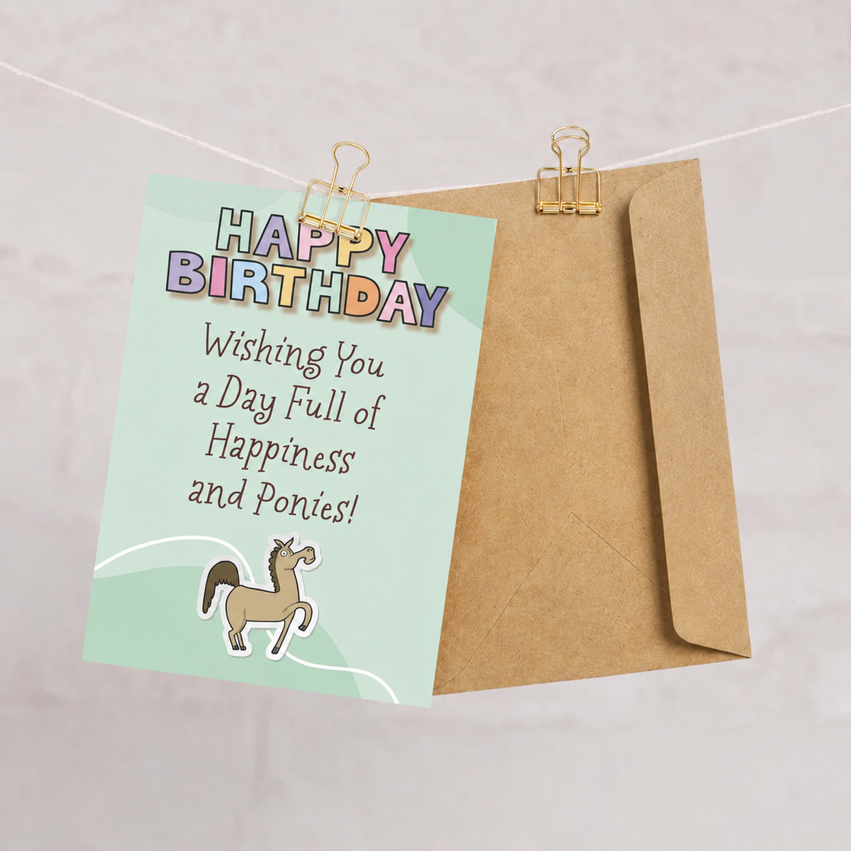 Happy Birthday — Wishing You a Day Full of Happiness and Ponies!