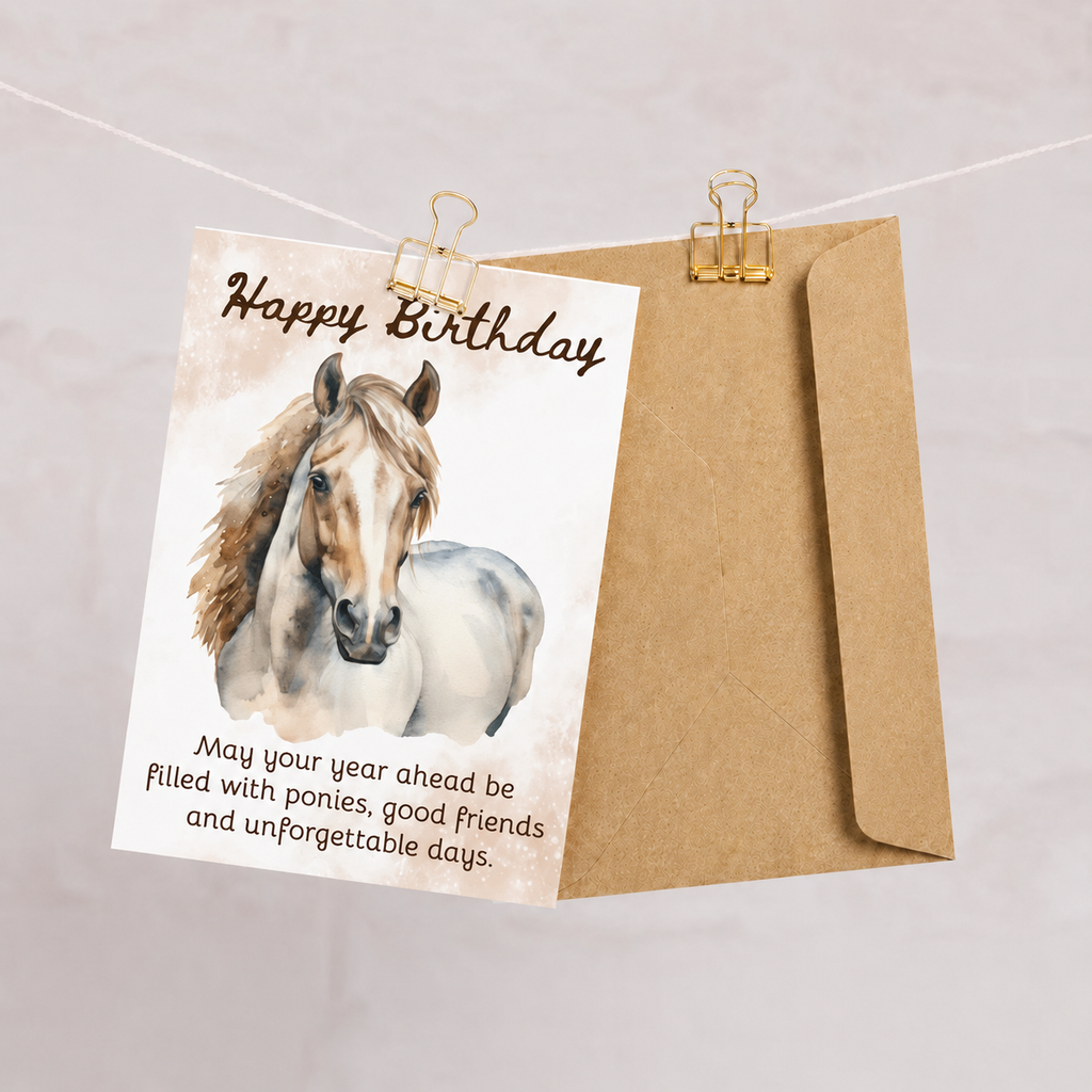 Happy Birthday — May Your Year Ahead Be Filled With Ponies!