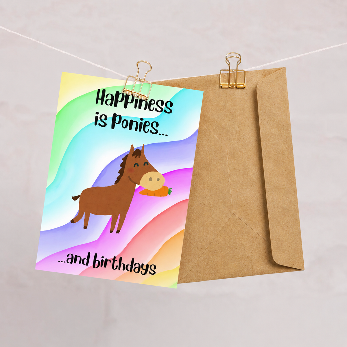 Happy Birthday — Happiness Is Ponies!