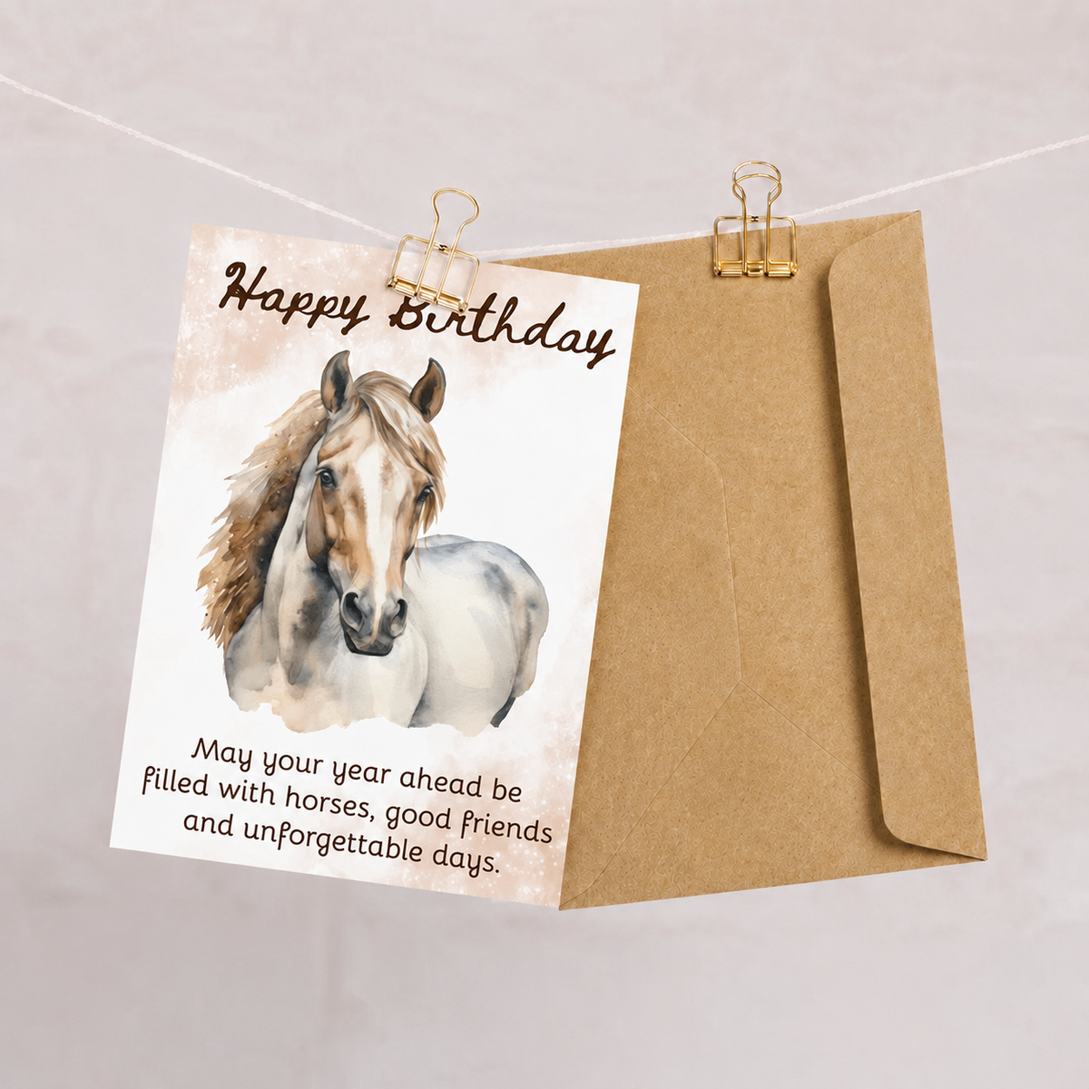 Happy Birthday — Here's to Unforgettable Horse Days!