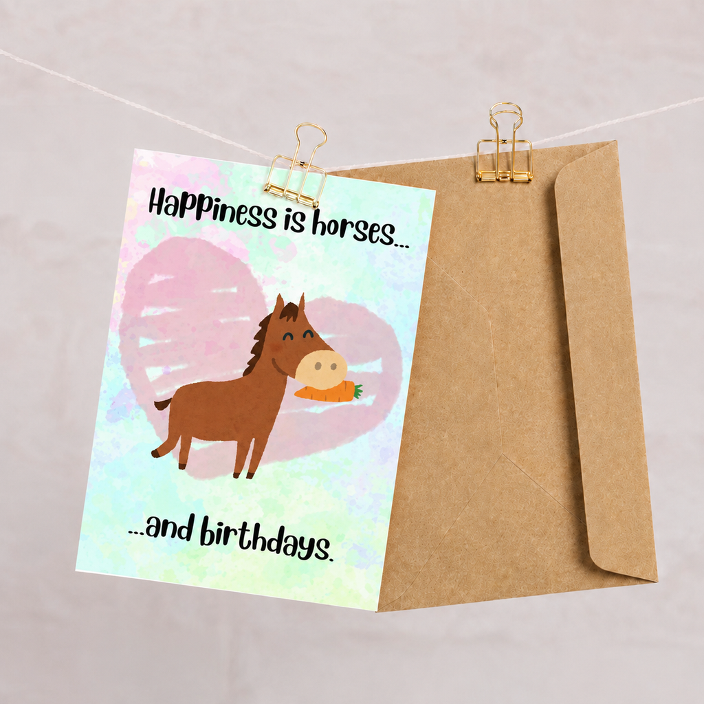 Happy Birthday — Happiness Is Horses!