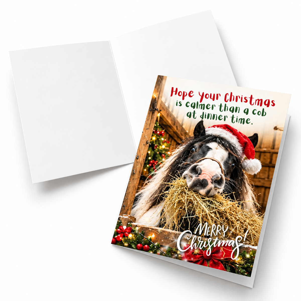 Calmer than a Cob - Christmas card
