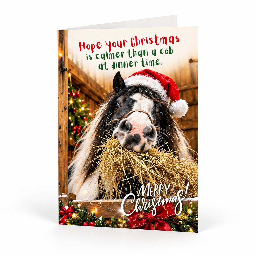 Calmer than a Cob - Christmas card