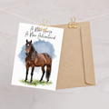 New Horse Day Card — Congratulations on Your New Horse