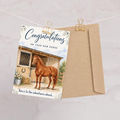 New Horse Day Card — Congratulations on Your New Horse