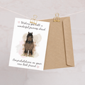 Congratulations on Your New Best Friend — Equestrian Greeting Card