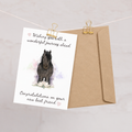 Congratulations on Your New Best Friend — Equestrian Greeting Card