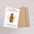 Congratulations on Your New Best Friend — Equestrian Greeting Card