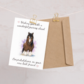 Congratulations on Your New Best Friend — Equestrian Greeting Card