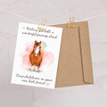 Congratulations on Your New Best Friend — Equestrian Greeting Card