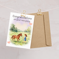 New Pony Day Card — Congratulations on Your New Pony