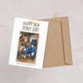 Grumpy Pony© New Pony Day Card — Congratulations on Your New Pony