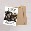 Welcome to the Yard — Equestrian Greeting Card