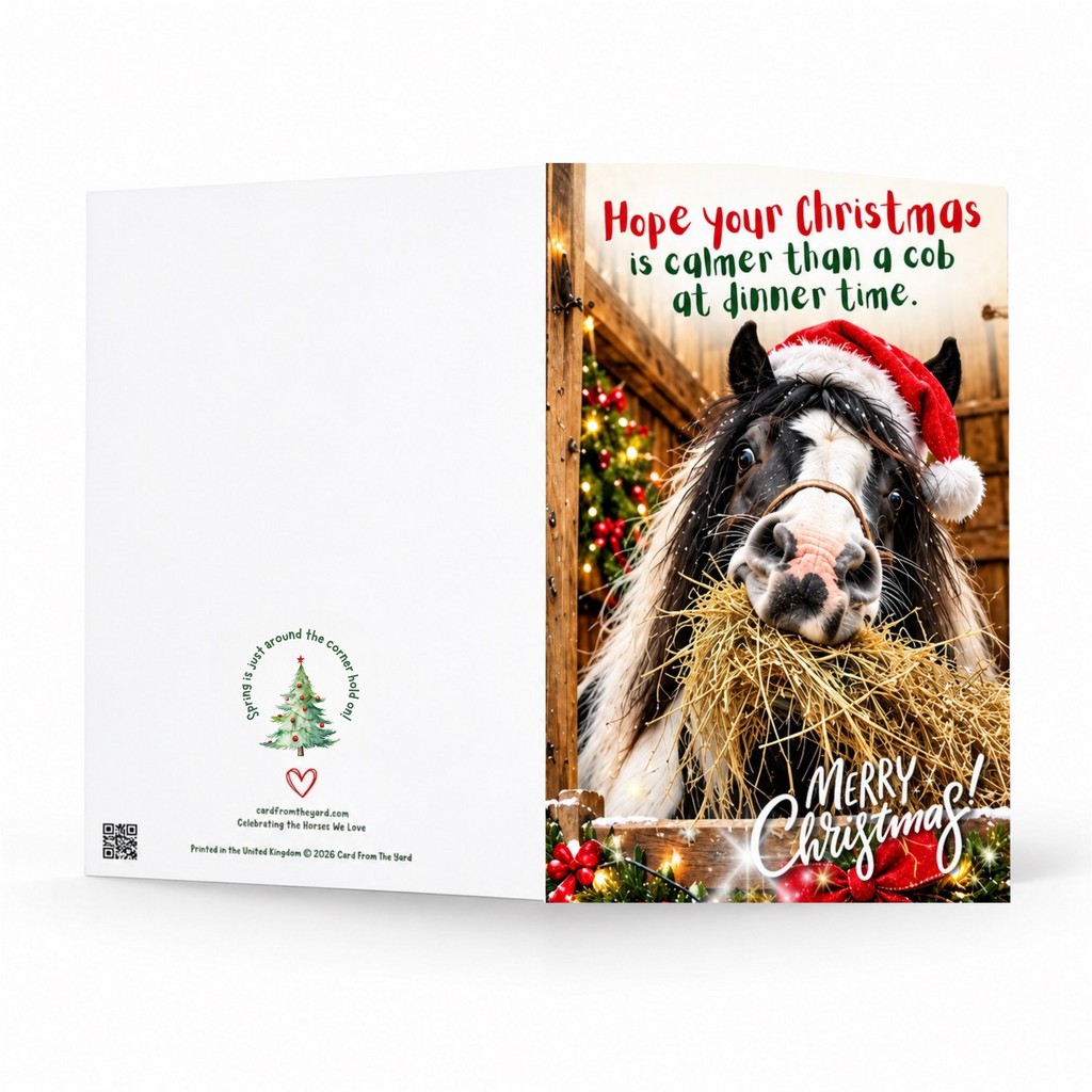 Calmer than a Cob - Christmas card