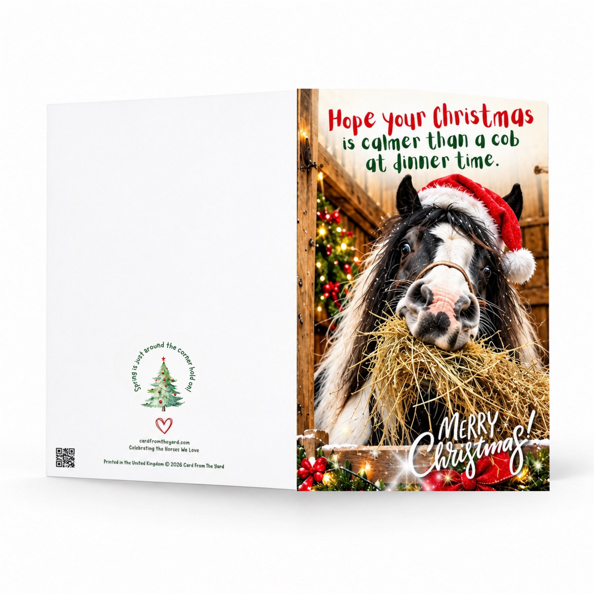Calmer than a Cob - Christmas card