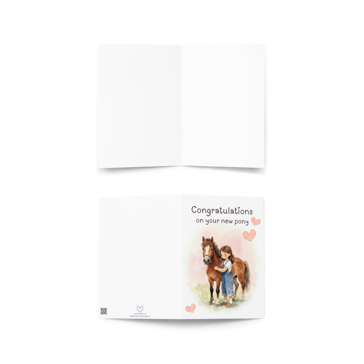 New Pony Day Card — Congratulations on Your New Pony