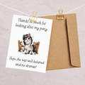Thanks for Looking After My Pony — Equestrian Thank You Card